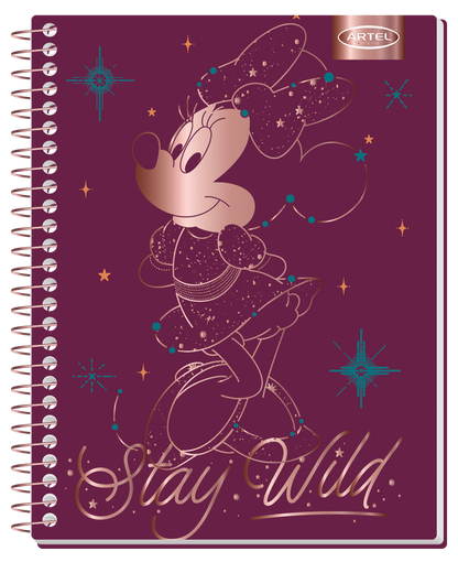 Cuaderno Especial Artel 150 Hojas 7Mm Minnie Astral