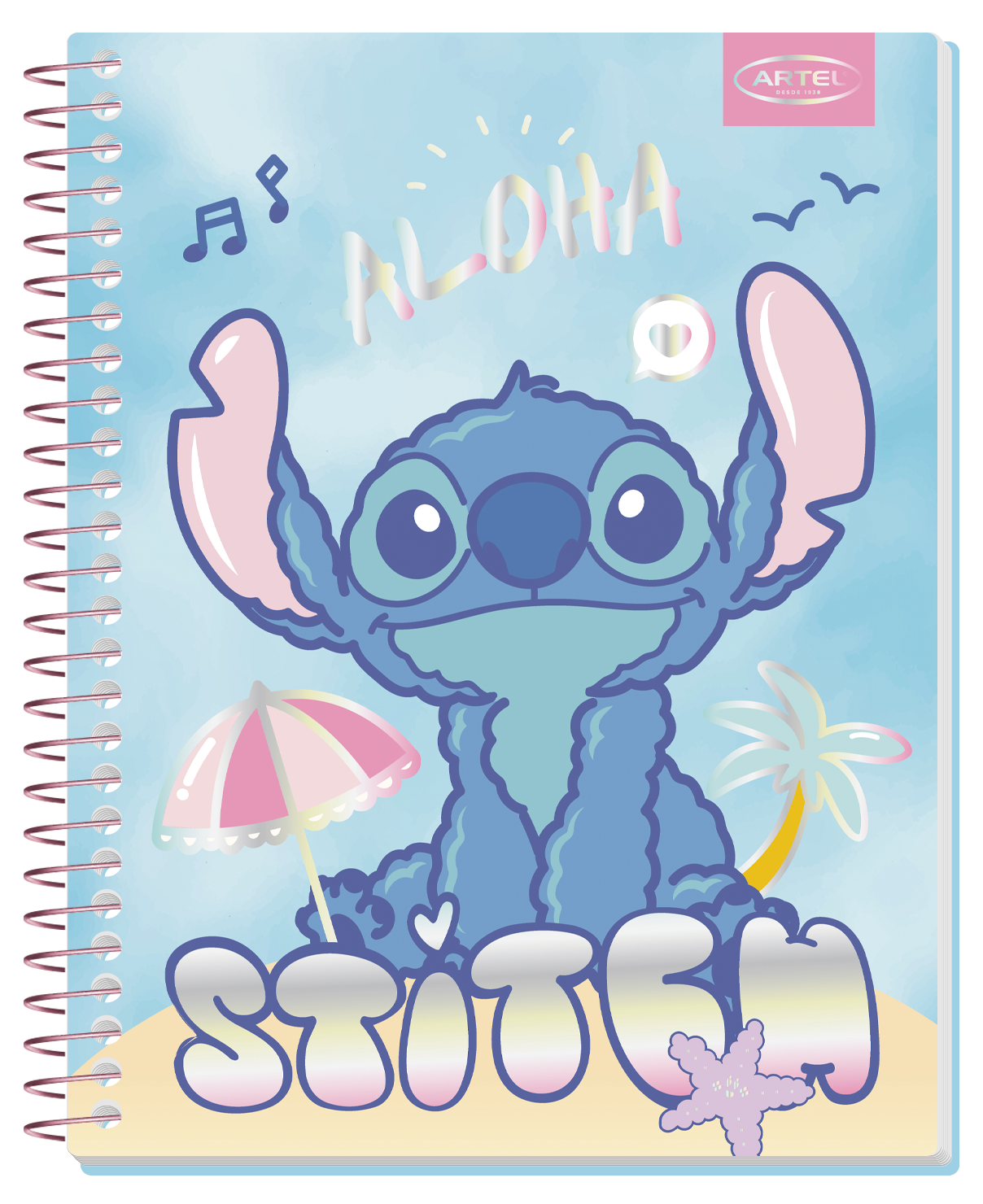 Cuaderno Especial Artel 150 Hojas Stitch Beach