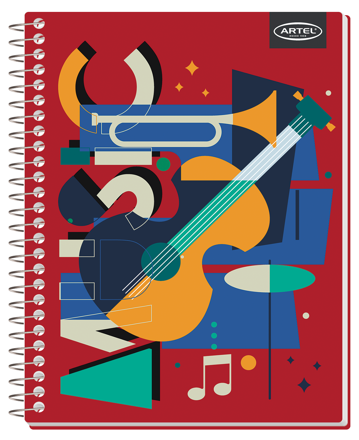 Cuaderno Especial Artel 150 Hojas 7Mm Music