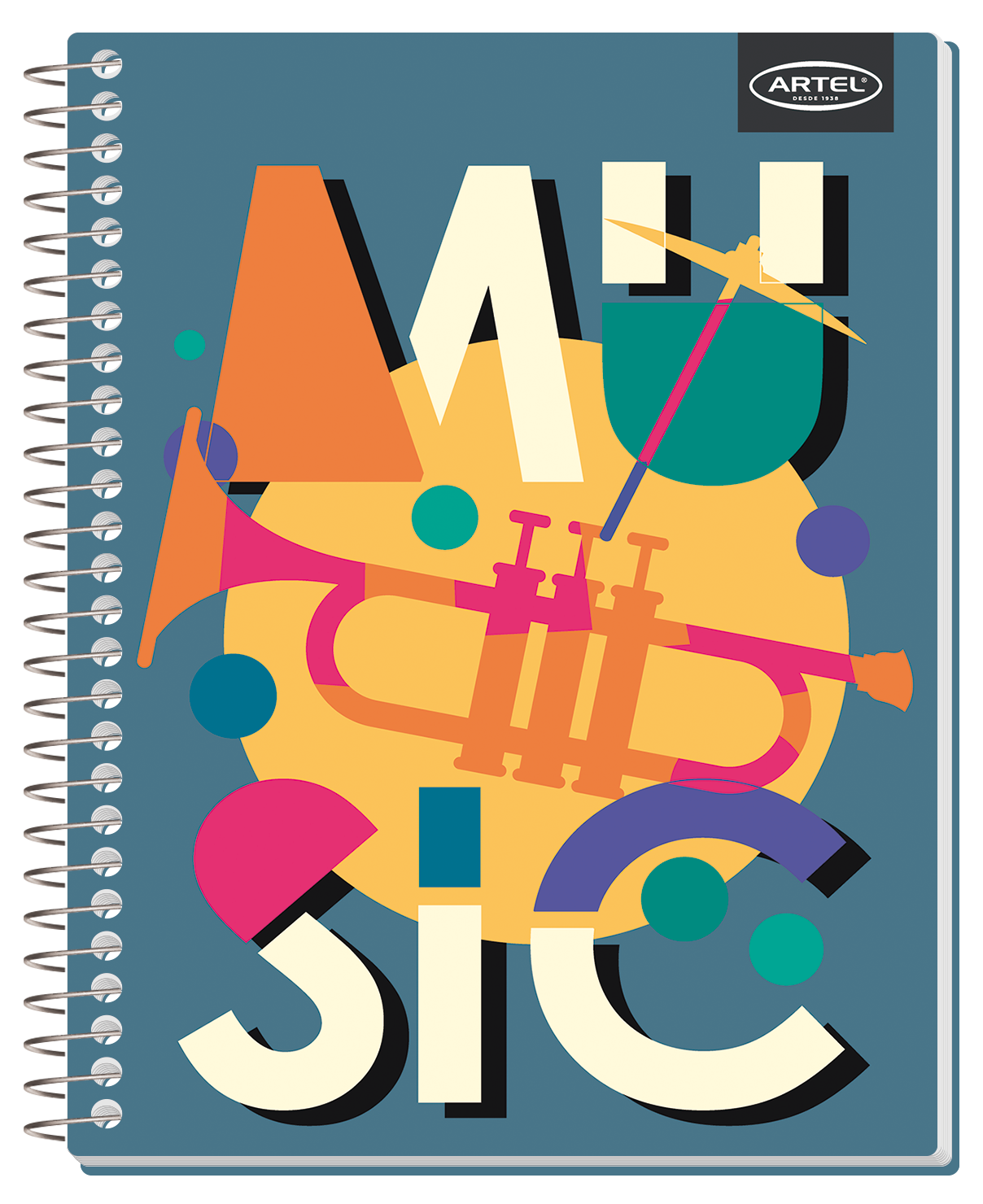 Cuaderno Especial Artel 150 Hojas 7Mm Music