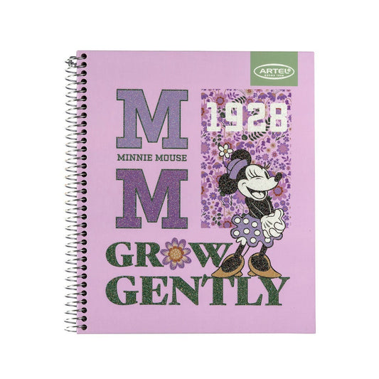 Cuaderno Book 120 Hojas Minnie Spring Artel