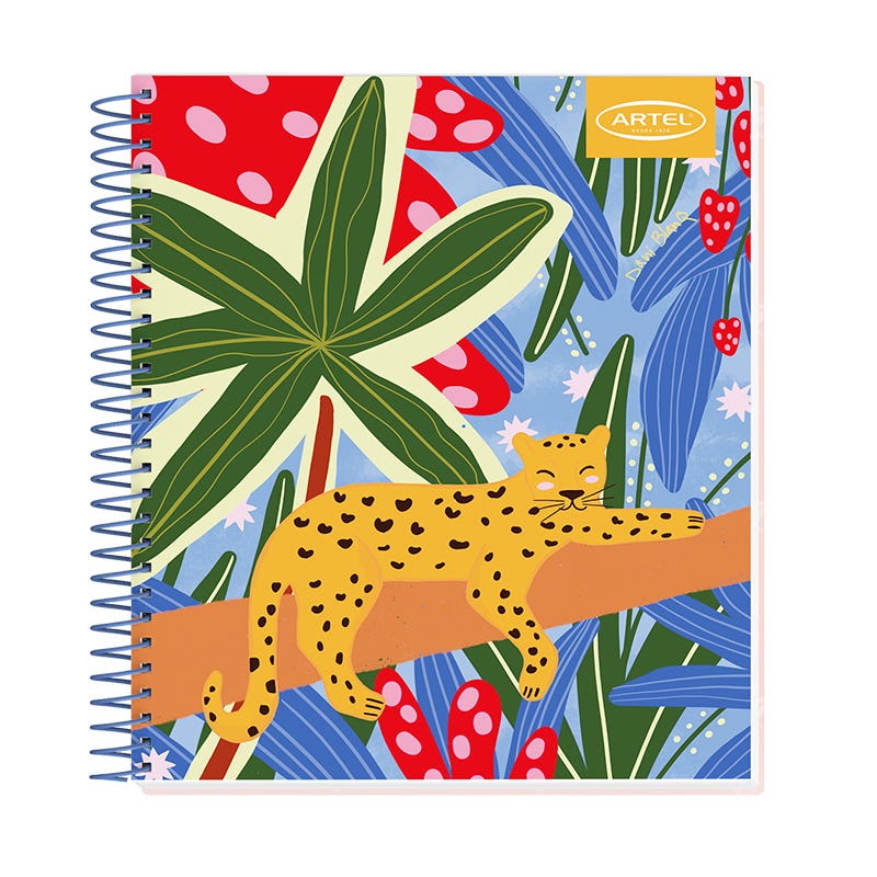 Cuaderno Book 120 Hojas Dani Blanq Artel