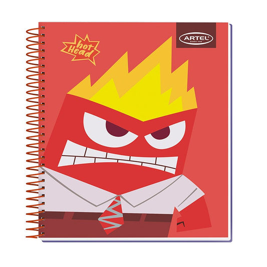 Cuaderno Book 120 Hojas Intensamente 2