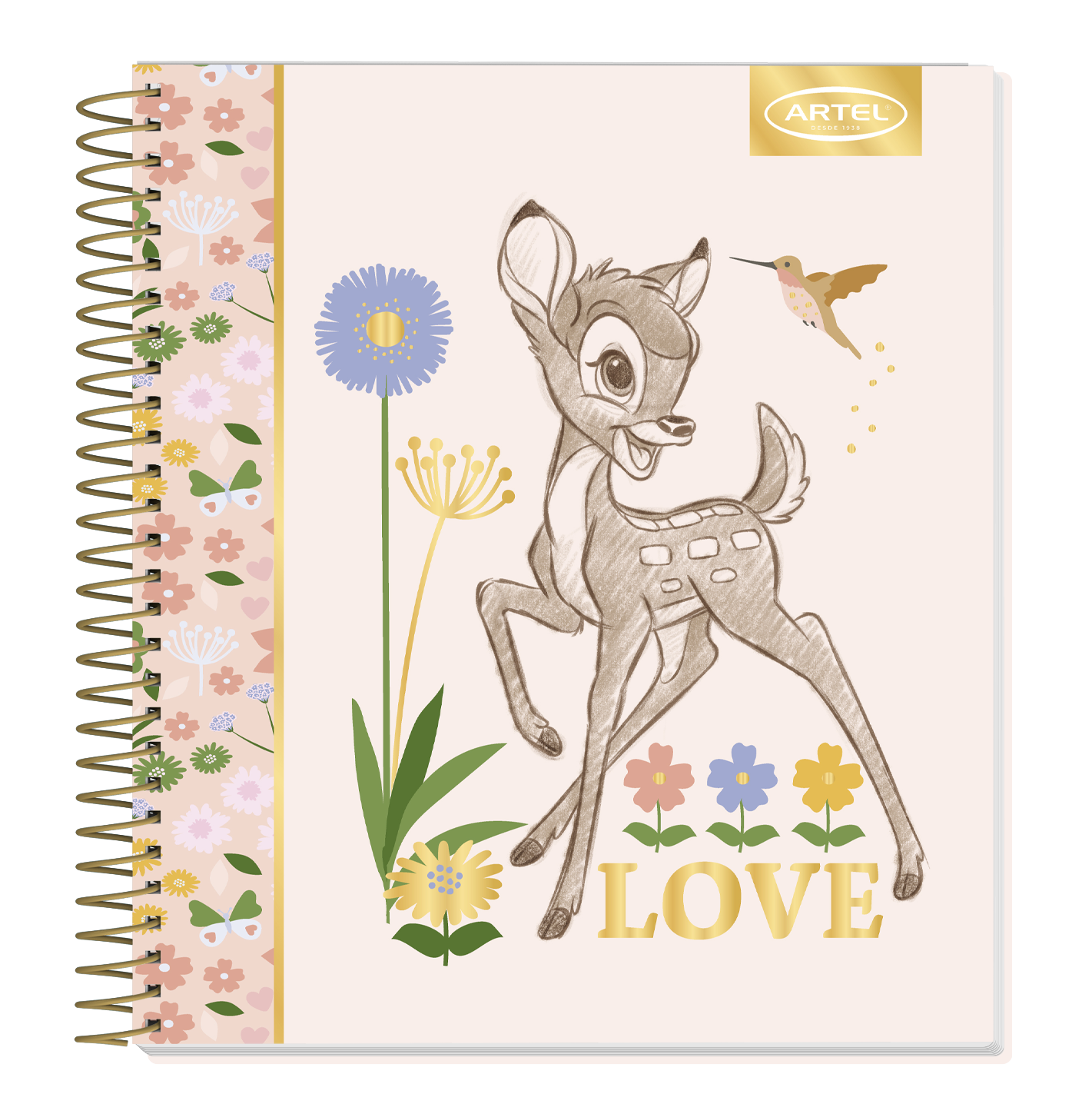 Cuaderno Book Artel 120 Hojas 7Mm Clásicos Disney