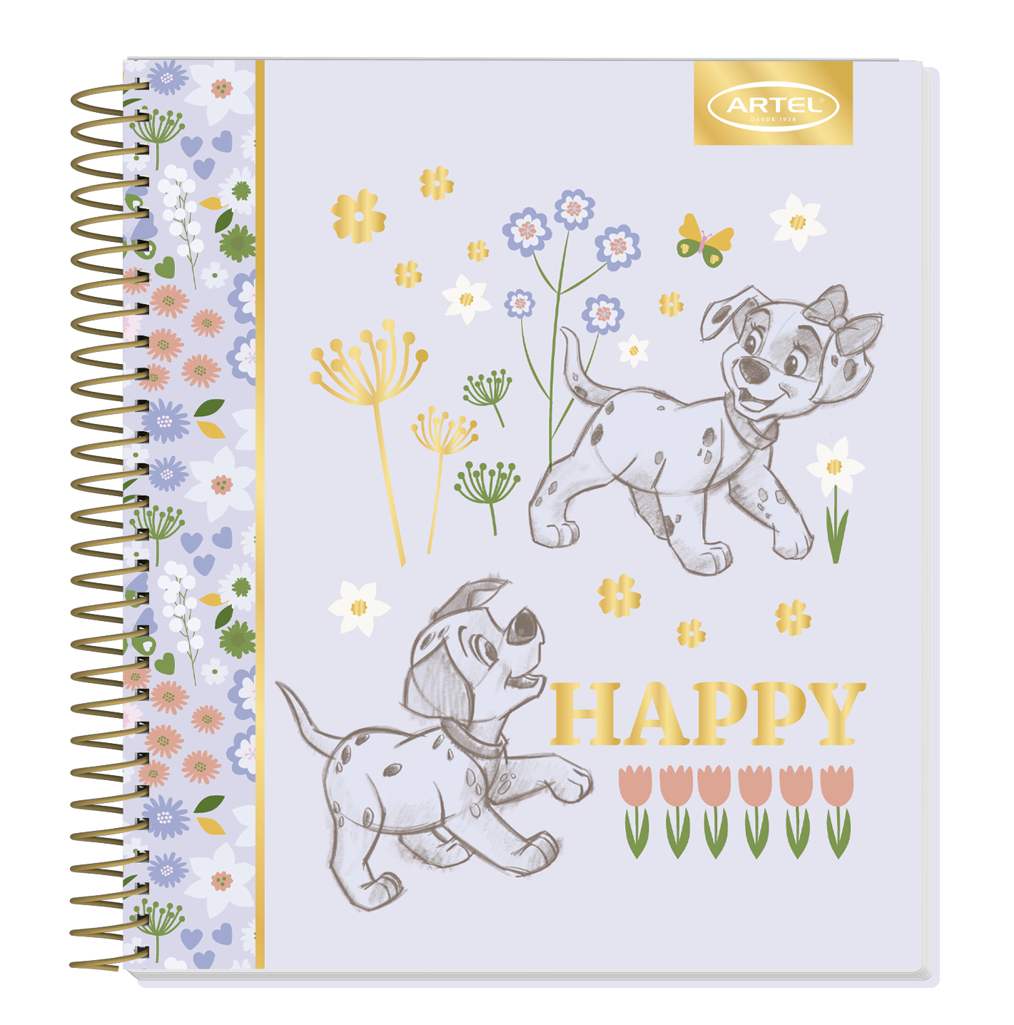 Cuaderno Book Artel 120 Hojas 7Mm Clásicos Disney