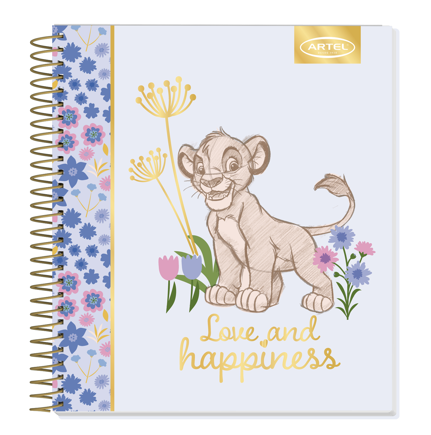 Cuaderno Book Artel 120 Hojas 7Mm Clásicos Disney