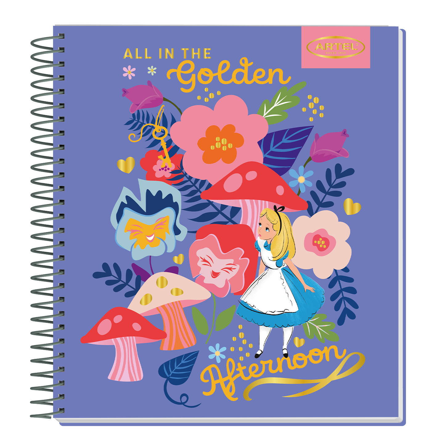 Cuaderno Book Artel 120 Hojas 7Mm Alicia