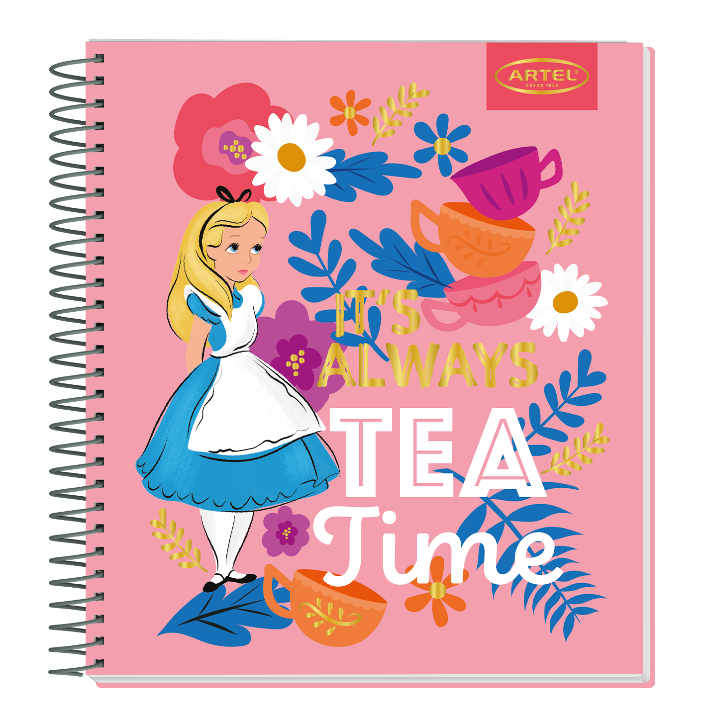 Cuaderno Book Artel 120 Hojas 7Mm Alicia