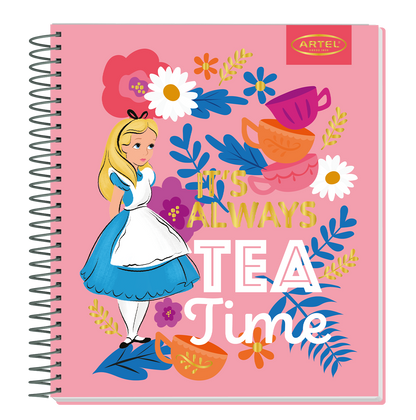 Cuaderno Book Artel 120 Hojas 7Mm Alicia