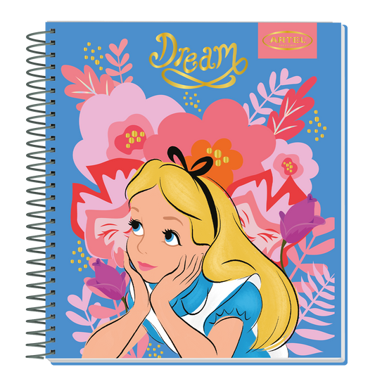 Cuaderno Book Artel 120 Hojas 7Mm Alicia