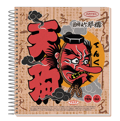 Cuaderno Book Artel 120 Hojas Nipon 7Mm