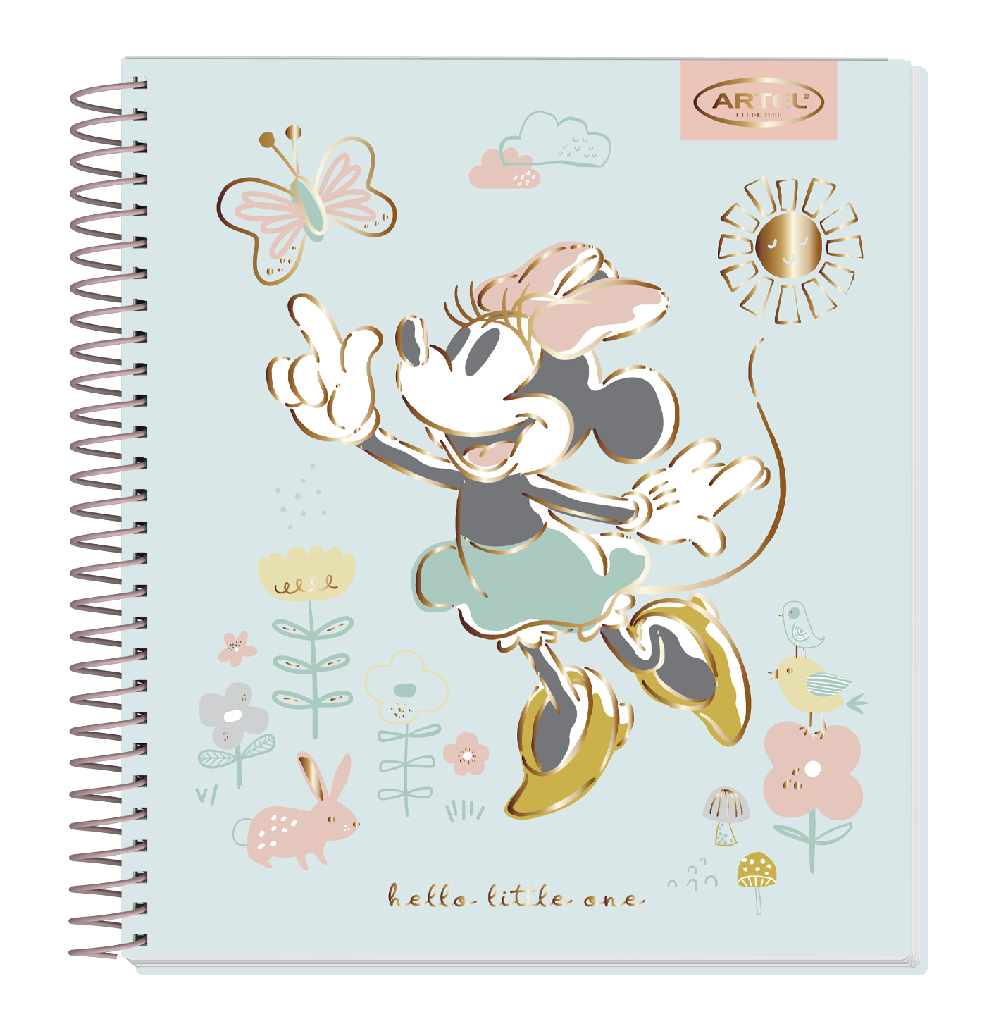 Cuaderno Book Artel 120 Hojas Minnie
