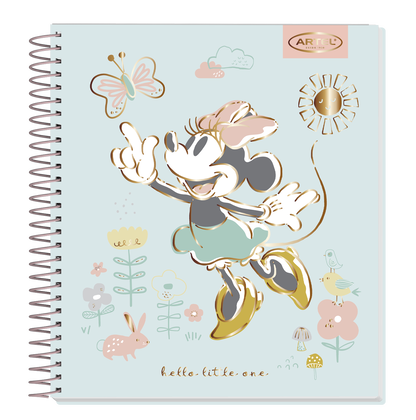 Cuaderno Book Artel 120 Hojas Minnie