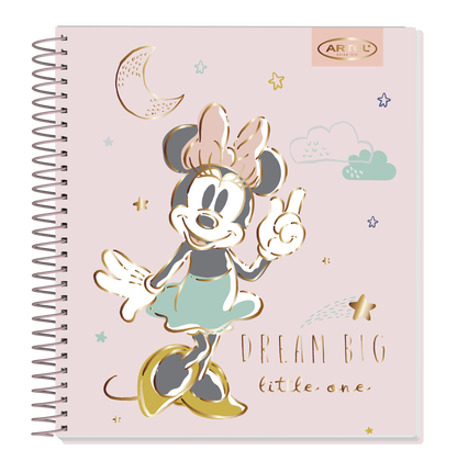 Cuaderno Book Artel 120 Hojas Minnie