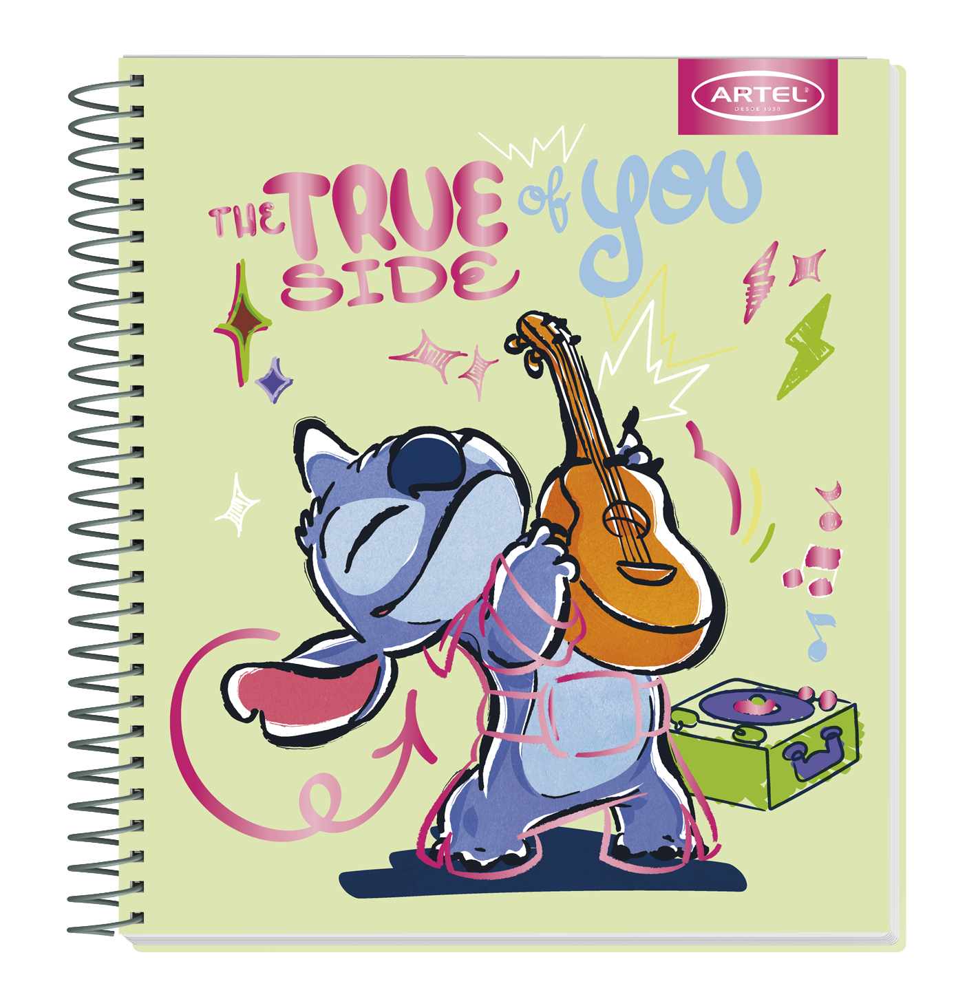 Cuaderno Book Artel 120 Hojas Stitch Cool Artel 7Mm