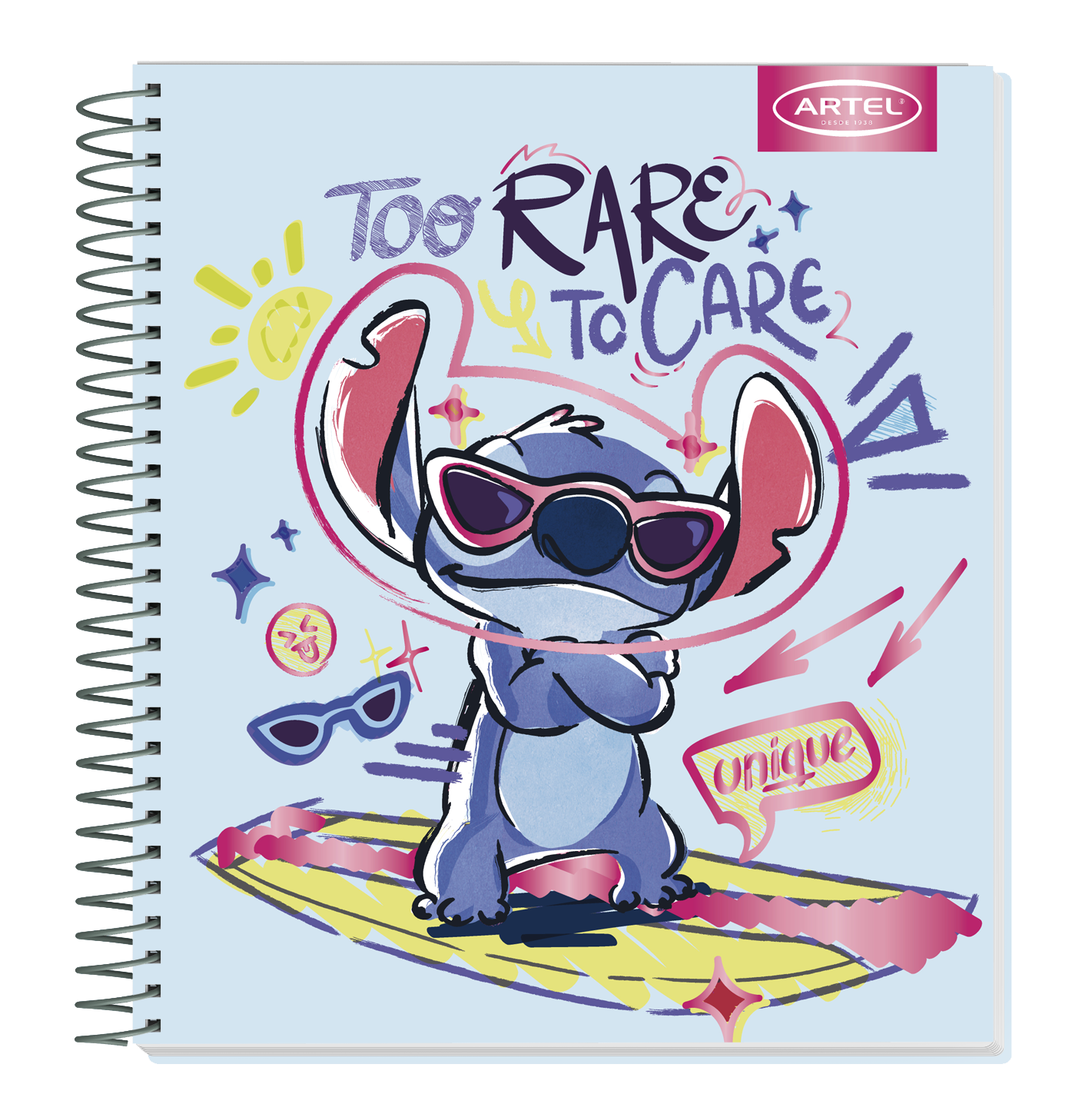 Cuaderno Book Artel 120 Hojas Stitch Cool Artel 7Mm