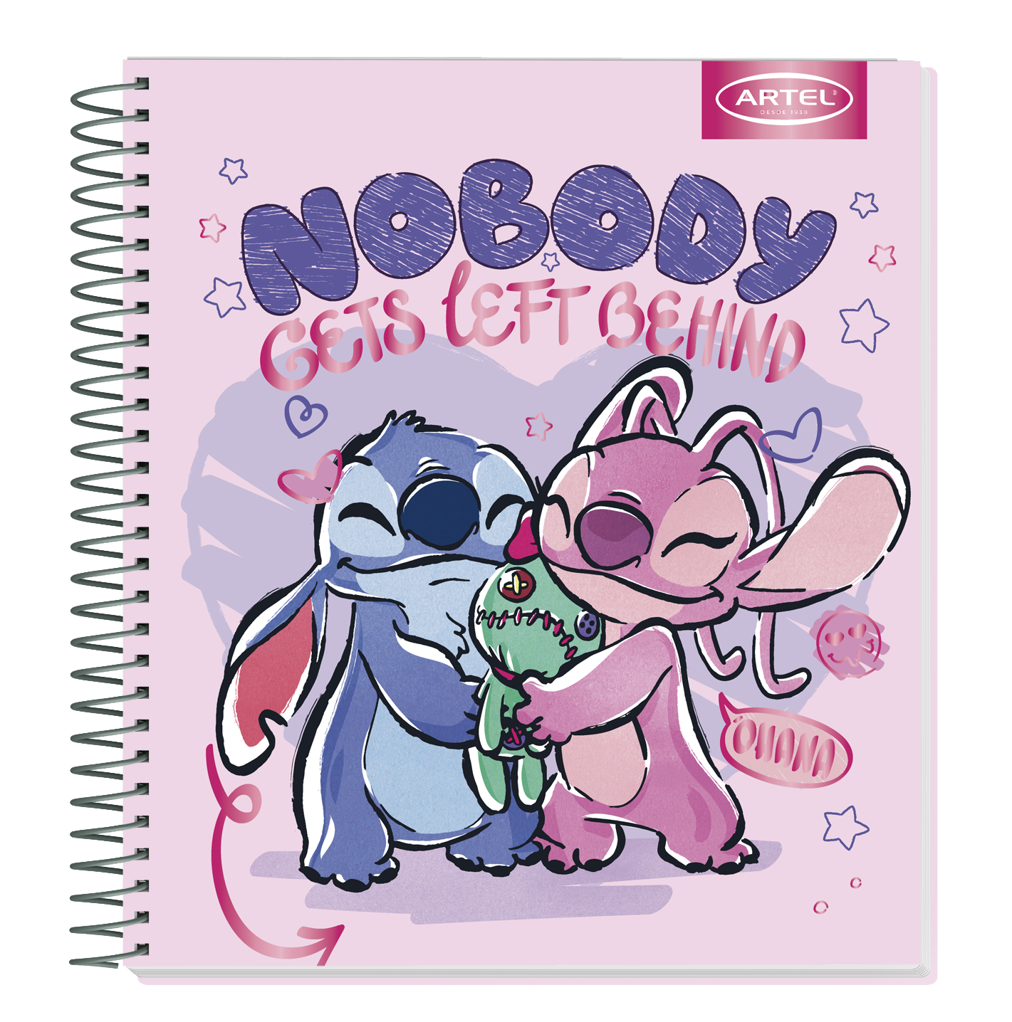 Cuaderno Book Artel 120 Hojas Stitch Cool Artel 7Mm