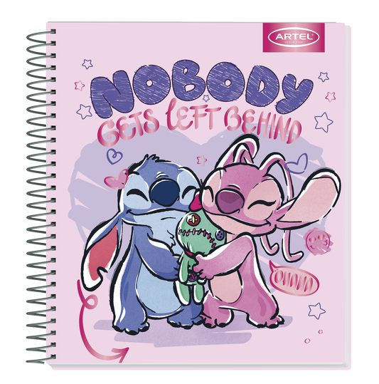 Cuaderno Book Artel 120 Hojas Stitch Cool Artel 7Mm