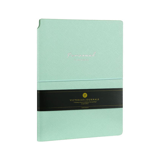 Libreta A5 Kuka Fashion Verde Lineas  Victorias Journals 