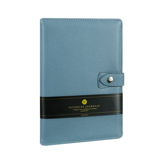 Libreta A5 Pepi Azul Lineas Victorias Journals