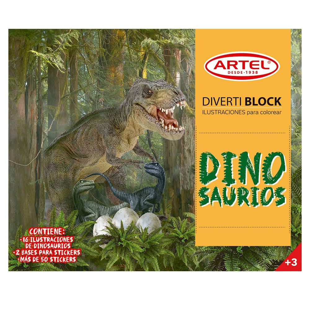 Diverti Block Dinosaurios