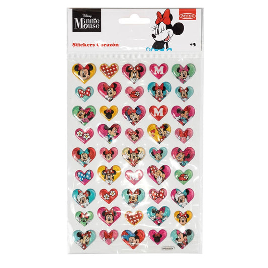 Sticker Pop Up Minnie Corazón
