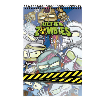 Croquera Zombie Oficio Diseño Aleatorio Artel