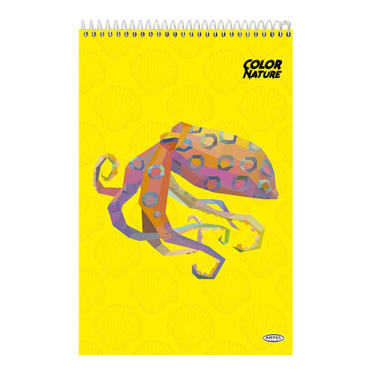 Croquera Color Nature 16x21cm. Artel