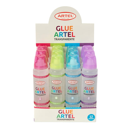 Pegamento Transparente Artel Doble Punta 45 Gramos 1 Unidad