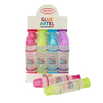 Pegamento Transparente Artel Doble Punta 45 Gramos 1 Unidad