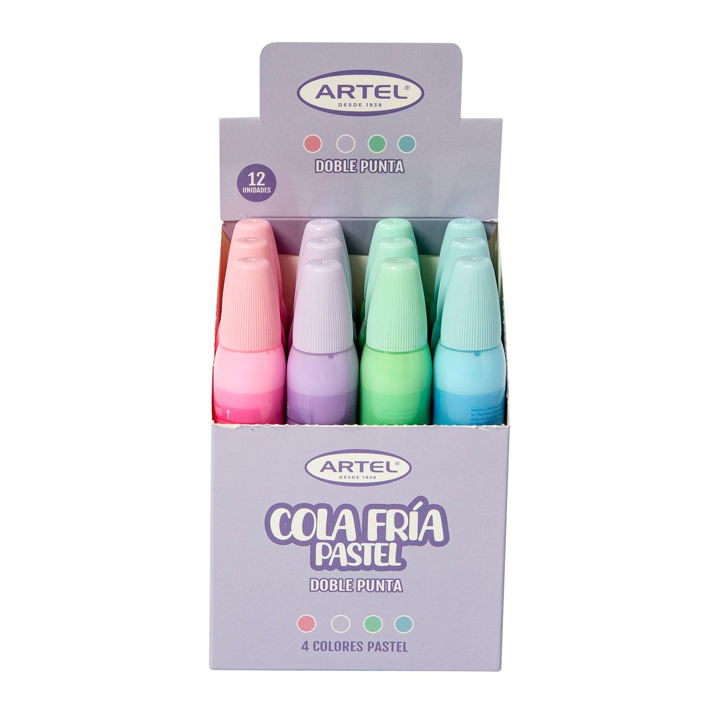 Cola Fría Artel Pastel Doble Punta 35 Ml 1 unidad
