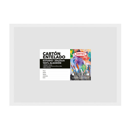 Cartón Entelado Artel 250 Gms  22X30Cm