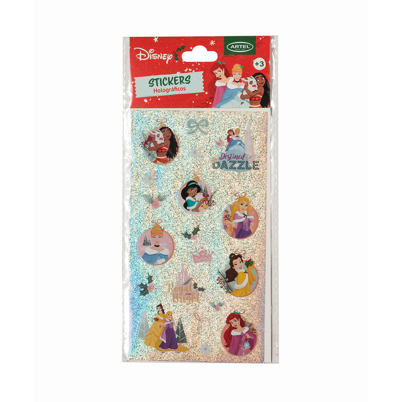 Lámina Stickers Artel Diseño Navidad Disney