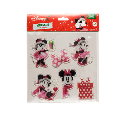 Stickers Ventana Gel Artel Diseño Navidad Disney
