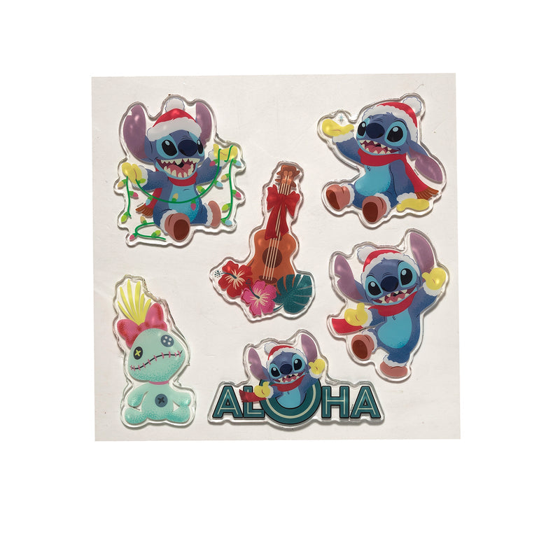 Stickers Ventana Gel Artel Diseño Navidad Disney