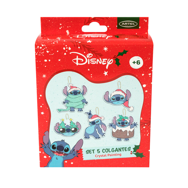 Adornos Colgantes Crystal Artel Diseño Navidad Disney
