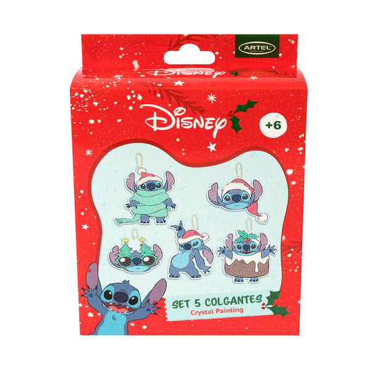 Adornos Colgantes Crystal Artel Diseño Navidad Disney