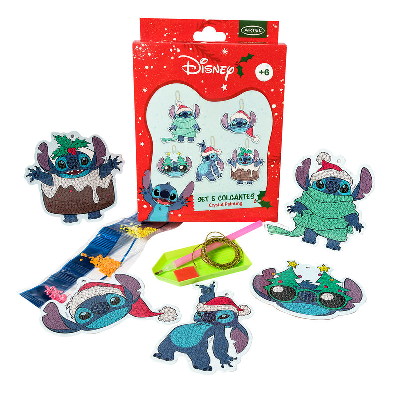 Adornos Colgantes Crystal Artel Diseño Navidad Disney