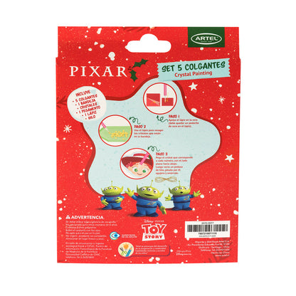 Adornos Colgantes Crystal Artel Diseño Navidad Disney