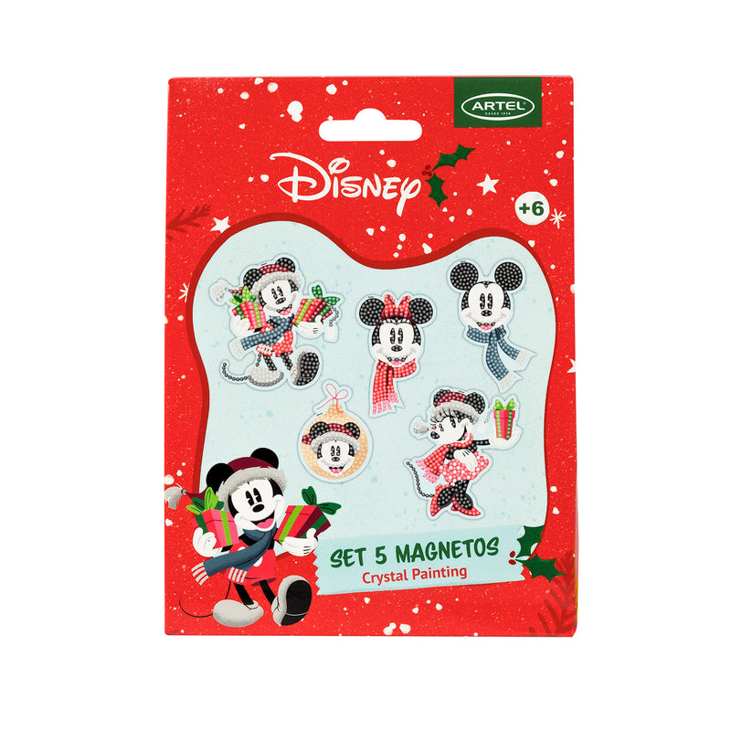 Magnetos Crystal Artel Diseño Navidad Disney