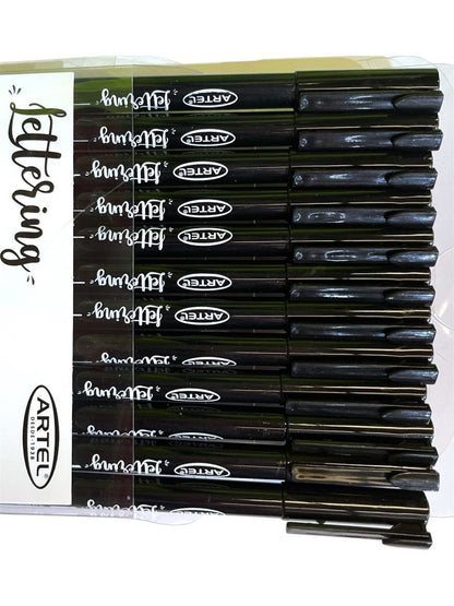 Set. Marcadores Lettering 12 puntas n. Artel