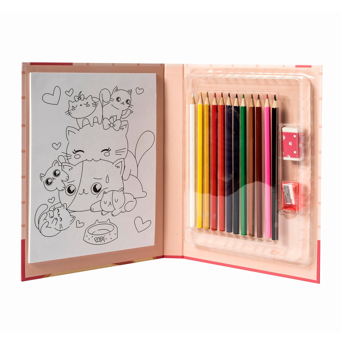 Mi set de gatitos Artel para colorear