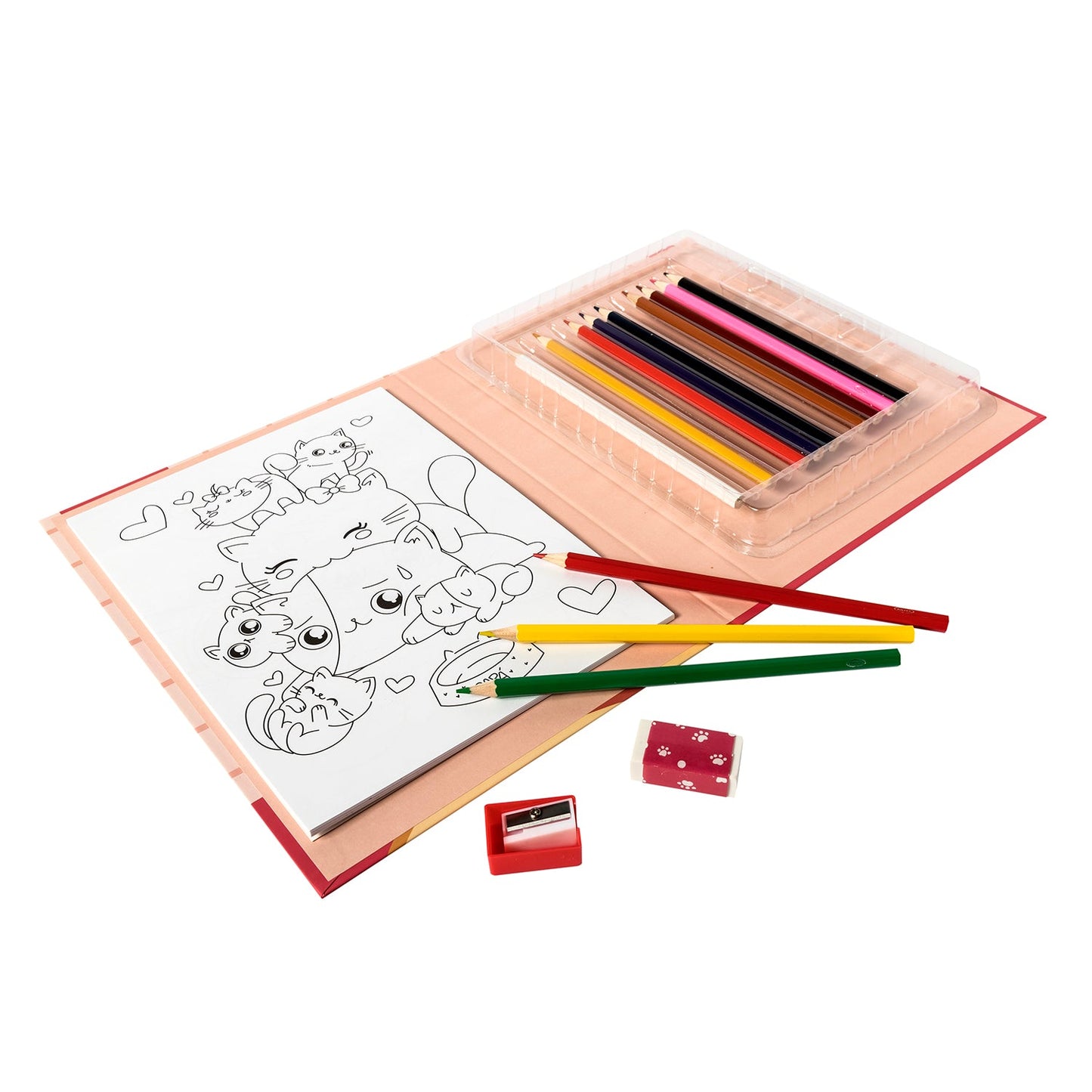Mi set de gatitos Artel para colorear
