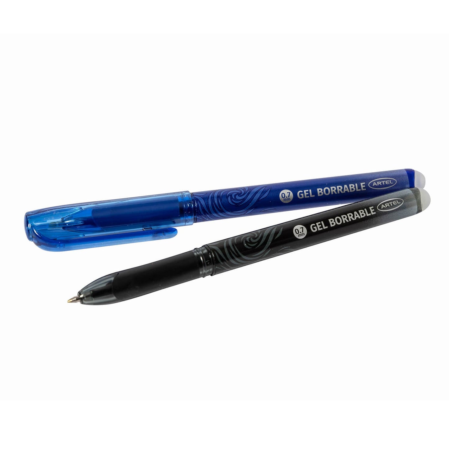 Bolígrafos Gel Borrable Artel Azul-Negro 2 Unidades