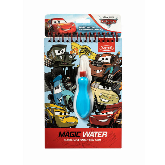 Libro para colorear Artel Water Magic Cars