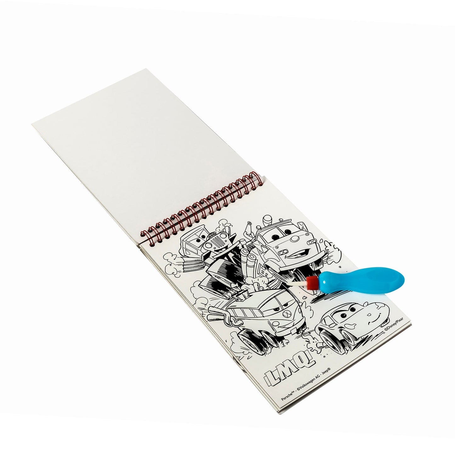 Libro para colorear Artel Water Magic Cars