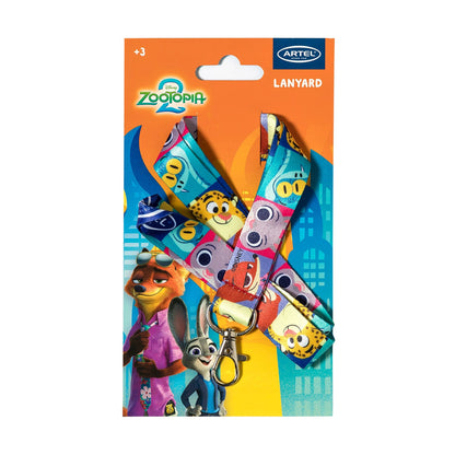Lanyard Artel Diseño Zootopia 2