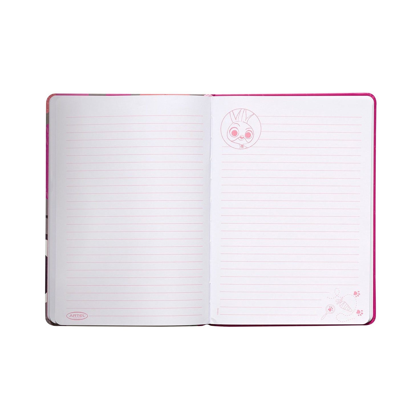 Libreta Artel A5 Diseño Zootopia 2
