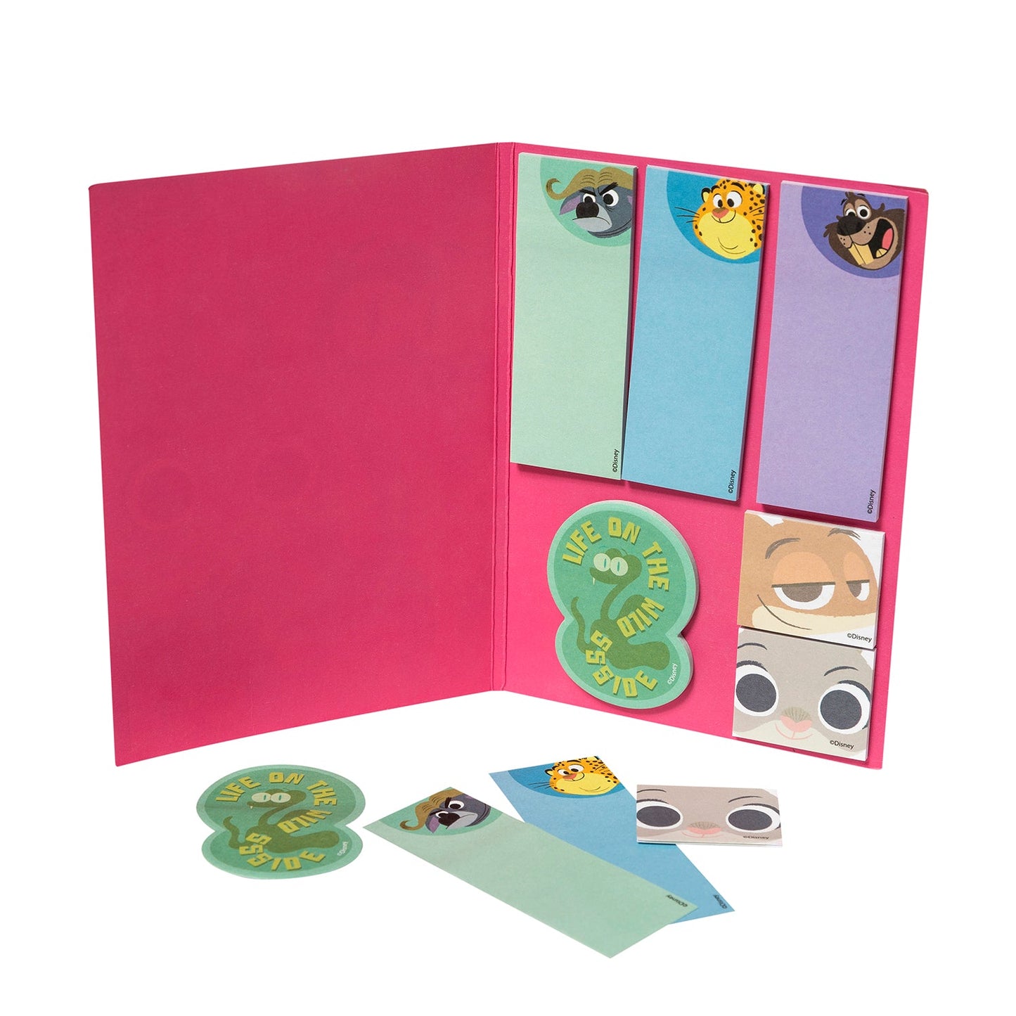 Set Notas Adhesivas Artel Diseño Zootopia 2