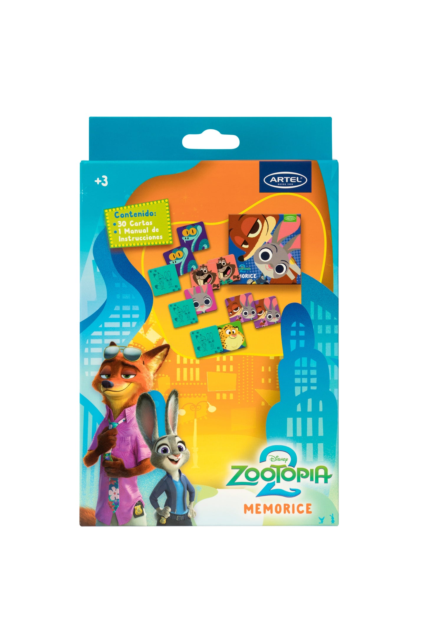 Memorice Artel Diseño Zootopia 2